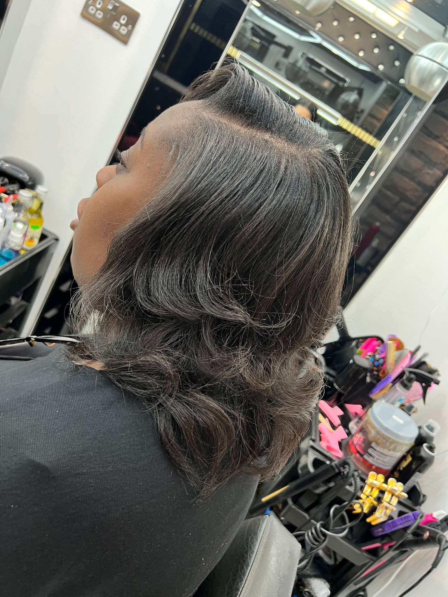 HairByKiyah — silk press and curls